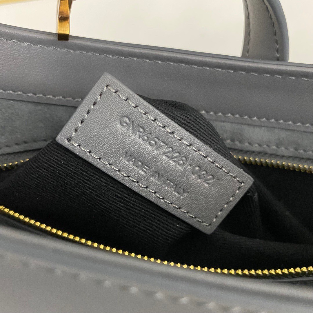 Sa**t Lau*nt le 5 À 7 hobo bag in storm smooth leather