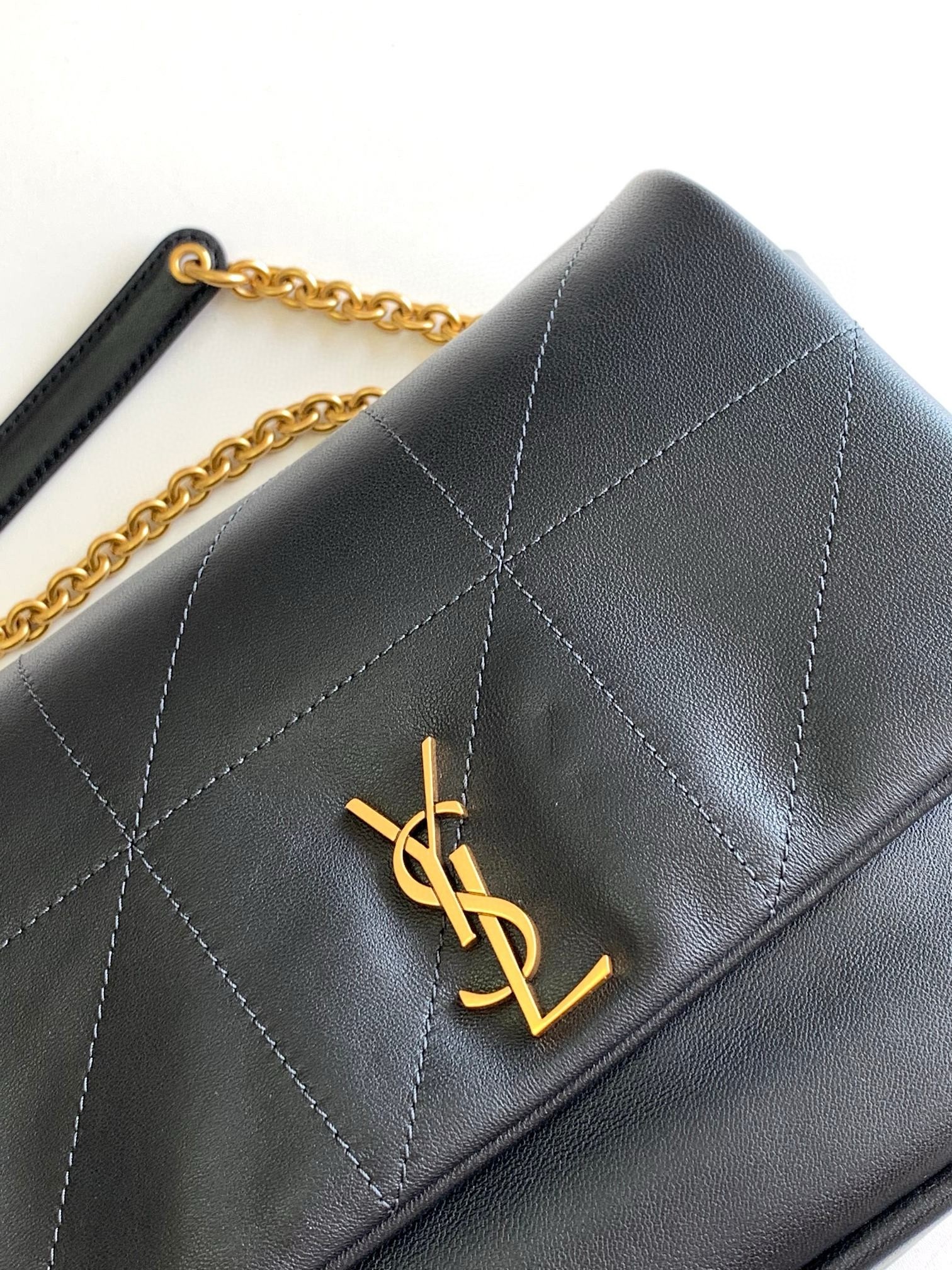 Sa**t Lau*nt jamie 4.3 small bag in black lambskin