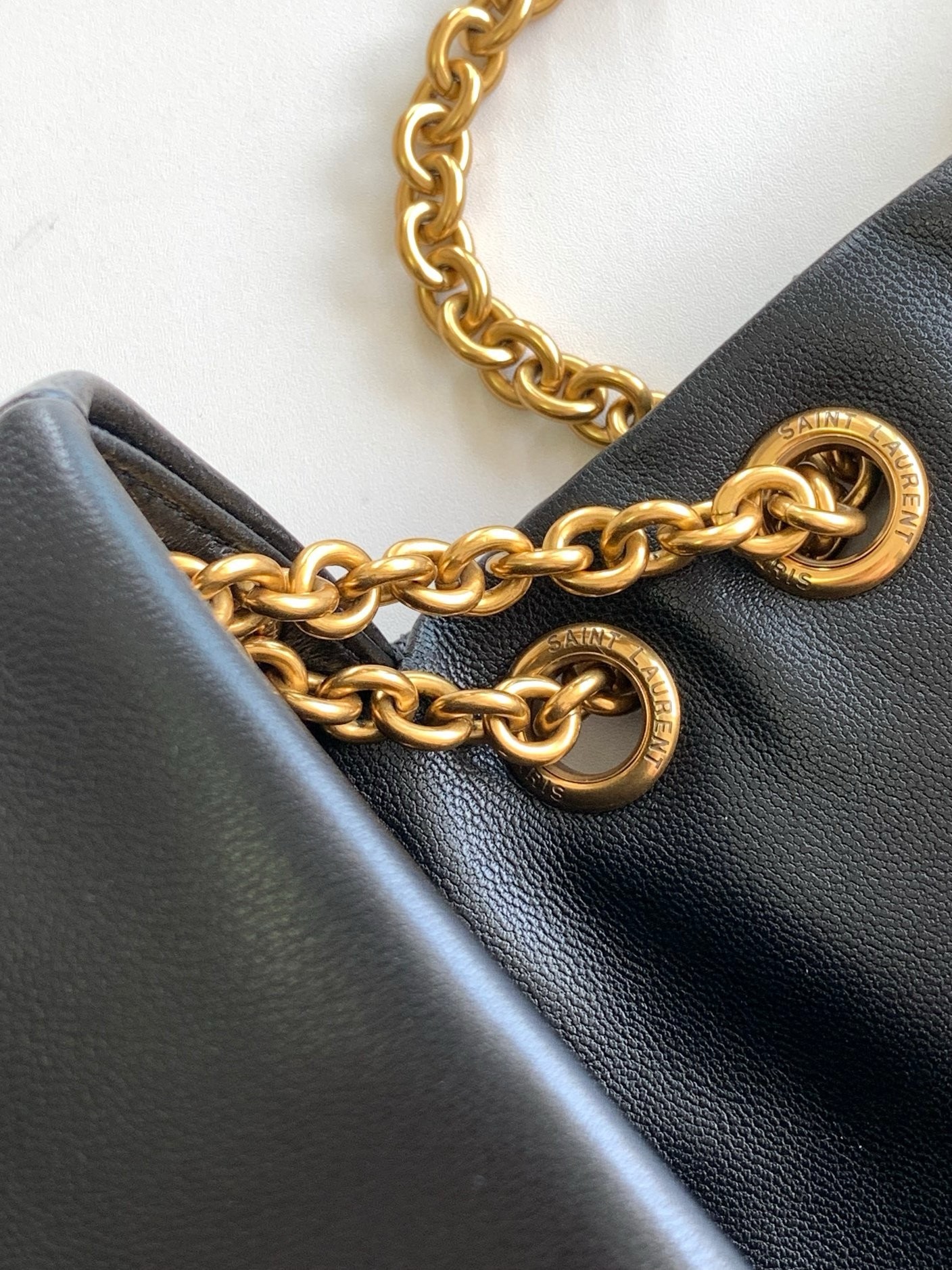 Sa**t Lau*nt jamie 4.3 small bag in black lambskin