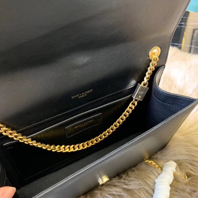 Sa**t Lau*nt medium kate multicolor charms bag
