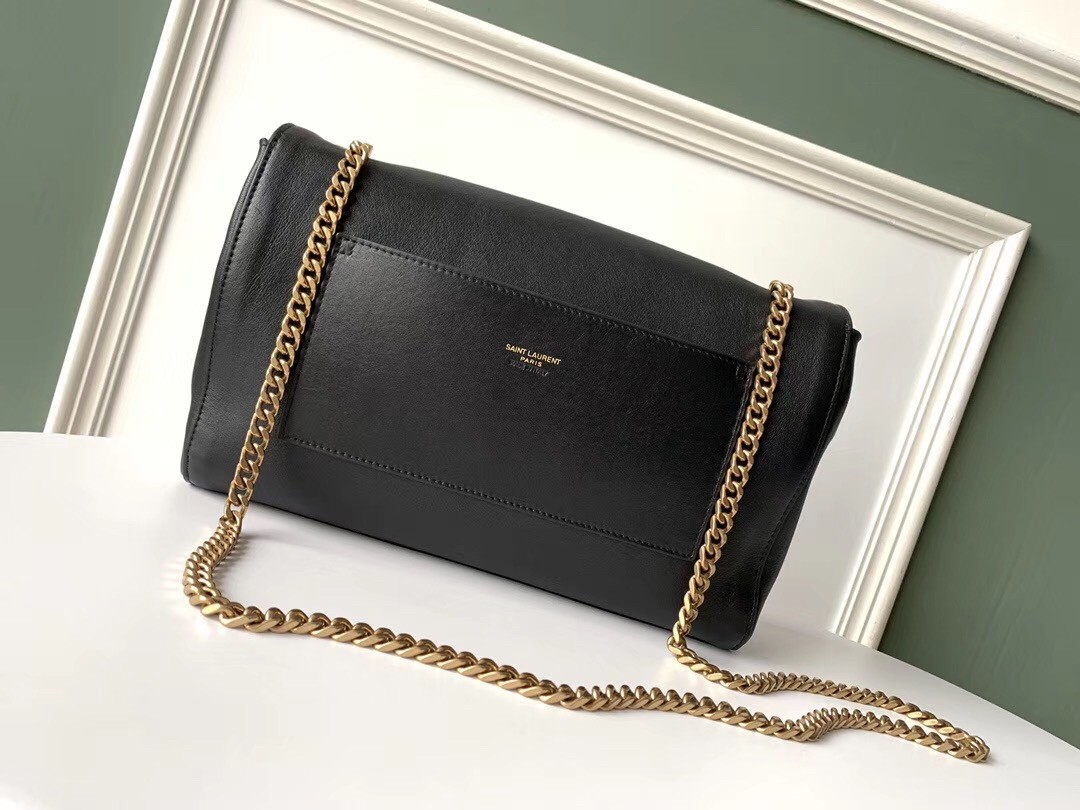 Sa**t Lau*nt kate medium reversible black bag