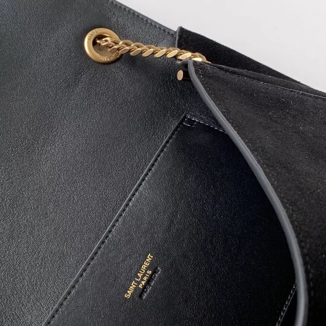 Sa**t Lau*nt kate medium reversible black bag