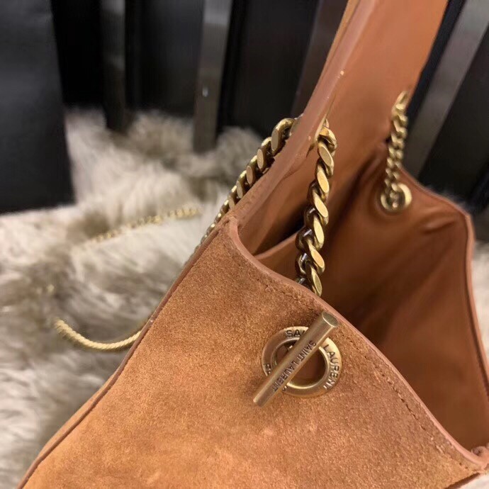 Sa**t Lau*nt kate medium reversible tan bag