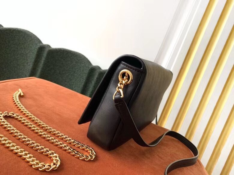 Sa**t Lau*nt kate 99 shoulder bag in black lambskin