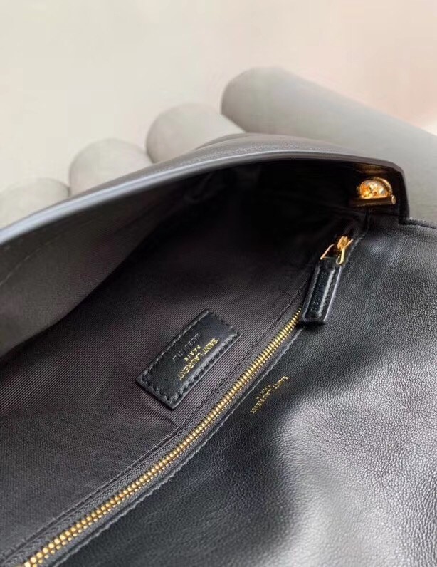 Sa**t Lau*nt kate 99 shoulder bag in black lambskin
