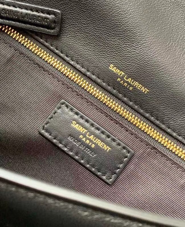 Sa**t Lau*nt kate 99 shoulder bag in black lambskin