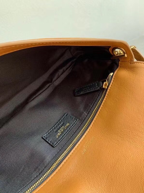 Sa**t Lau*nt kate 99 shoulder bag in brown suede