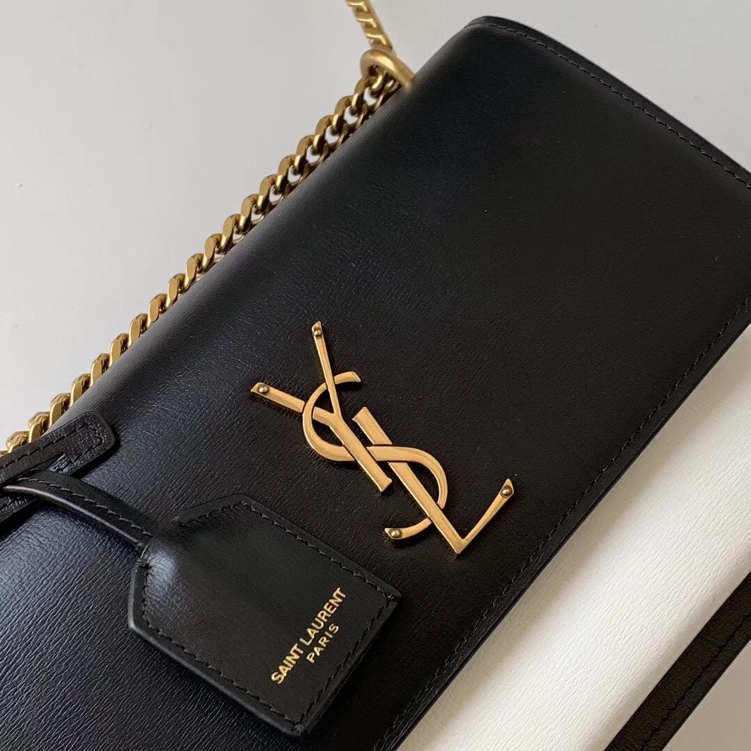 Sa**t Lau*nt bi-color sunset medium calfskin bag