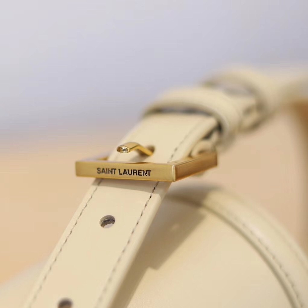 Sa**t Lau*nt solferino small bag in beige calfskin